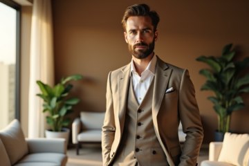 L'élégance intemporelle du lin pour hommes modernes