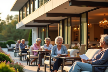 Résidence senior haut de gamme : le luxe et la sérénité au quotidien