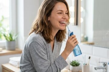 Hydropulseur jet dentaire